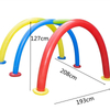 Inflatable Sprinkler Summer Toy Outdoor Water Splash Pad Giant Rainbow Splash Tunnel Sprinkler Outdoor Toy