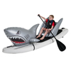 Stand Up Floats Inflatables to Transform Your SUP Paddle Board animal shark kids board with seat