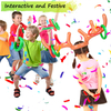  Inflatable Eco-Friendly Antler Ring Toss Gsme Set Toys for kids