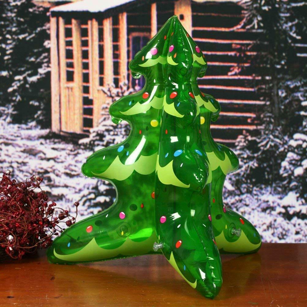 Merry Christmas Popular Inflatable Tree Decoration with Christmas Balls Gifts Toys for Wholesale