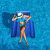 Swimming Pool Float Chair Summer Inflatable Foldable Floating Row Beach Swimming Pool Water Hammock Chair
