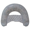 New design Pool Floats Lounge for Adults with Cup Holder and Handle leopard print with glitter Inflatable Pool Float Chair