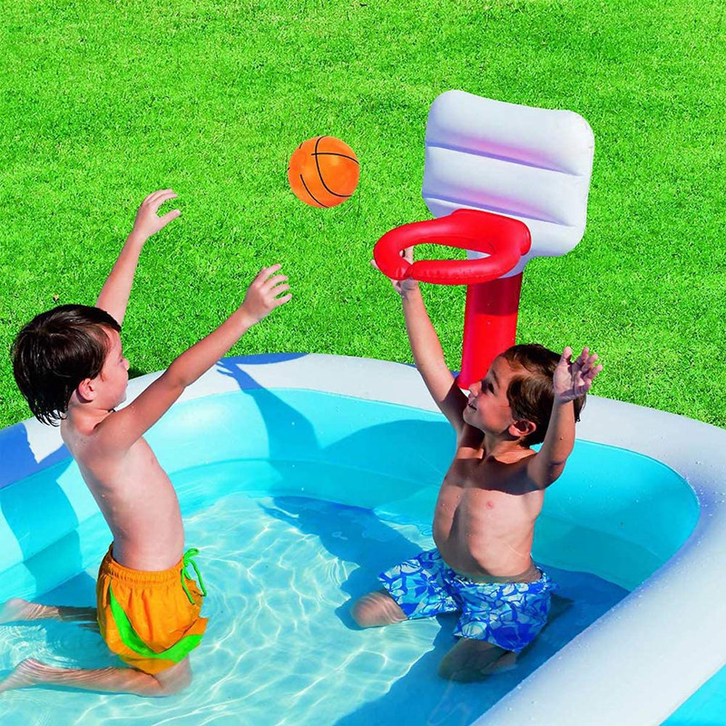 inflatable basketball for pool