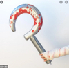 Inflatable Halloween Bloody Sickle 