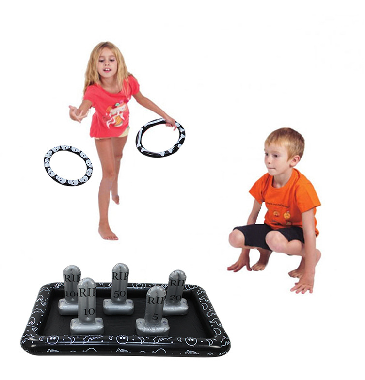 Inflatable Halloween Ring Toss Game Ice Cooler