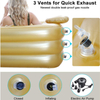 Inflatable Bathtub Adult Portable Freestanding Bathtub Swimming Pool Sauna Foldable Hot Tub Spa Shower with Electirc Air Pump 