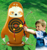 PVC Kids Garden Dart Game Set Inflatable Eco-Friendly Brown Bradypode Dart Game Set Toys