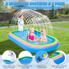 Unicorn Sprinkler Kids Pool 3 in 1 inflatable sprinkler kids wading pool fun outdoor water toys for summer