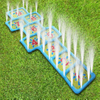 Inflatable Hopscotch Play Mat Sprinkler Water Game for Children Safe And Interestig