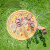 Sprinkler Pad for Kids Pizza Design Splash Play Mat Kids Sprinkler & Splash Pool ,Inflatable Sprinkler Water Toys