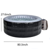 6 Person Inflatable Hot Tub Spa Airjet Massaging Jacuzzi Spa With Digital Control Panel
