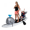 Stand Up Floats Inflatables to Transform Your SUP Paddle Board animal kids board with seat