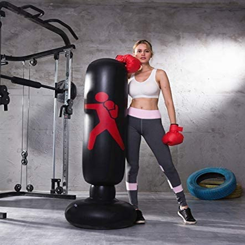  Inflatable Sport Tool Boxing Bag Stand for Adults
