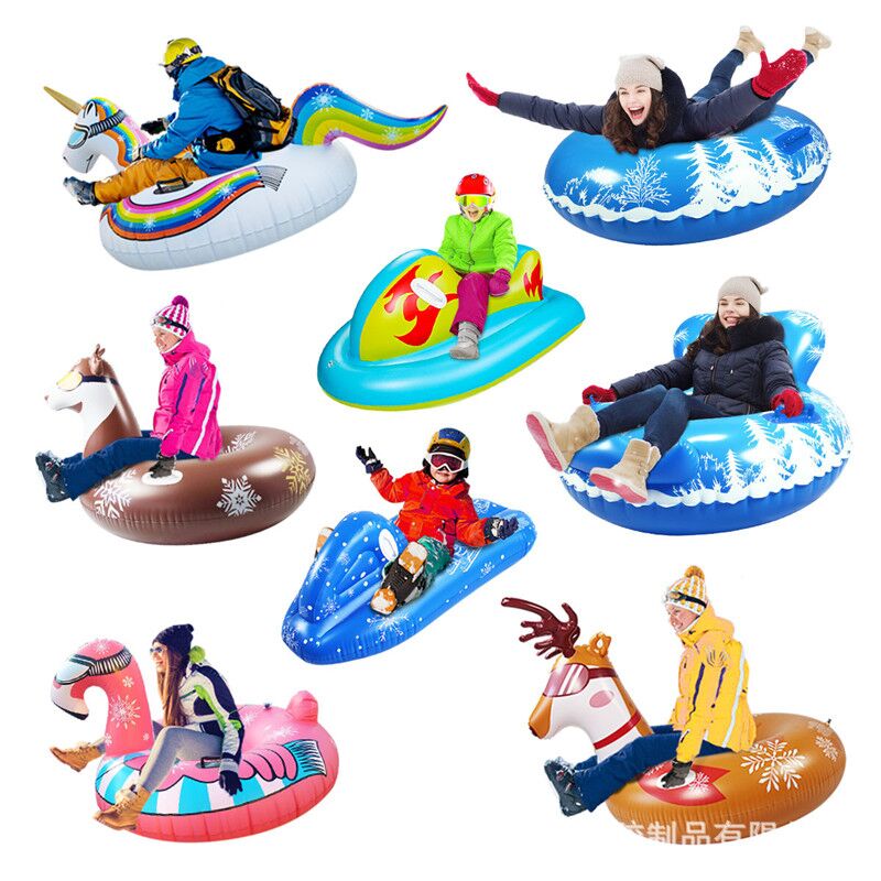 Cross-border Special Spot Thickened Ski Ring Cold-resistant Wear-resistant High-quality PVC Material Kids Adult Ski Motorboat
