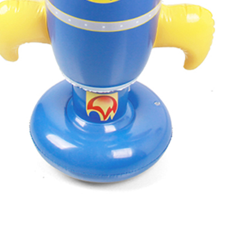 Inflatable children's toys indoor and outdoor high quality holiday toy rocket tumbler