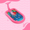 Mermaid Design Inflatable Sprinkler Pool Outside Backyard for Kids Summer Water Party