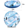 Snow Tube 47 Inch Double-Layer Thickened Snow Tubes for Sledding Heavy Duty, Super Large Inflatable Tube Sled for Kids and Adults with Rope