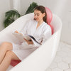 New Bathtub Buttocks Backrest Water-filled Models Suction Cup Beautiful Buttocks Chair Head Protection Inflatable Spa Cushion