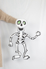 Halloween Inflatable Doll Skeleton Human 