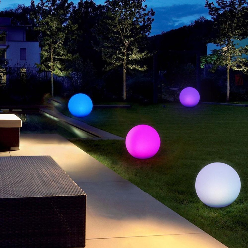 glow beach balls