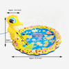 New Design 3D Frog Pond And Seahorse& Starfish Sprinkler Mat for Wholesale