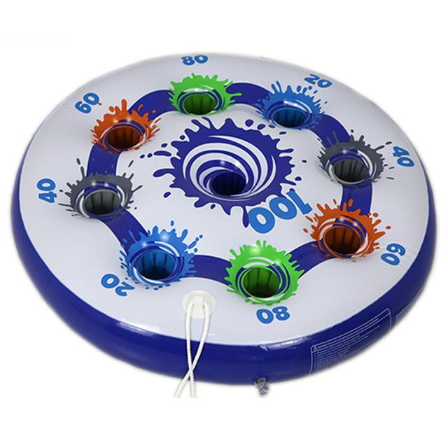 Inflatable target toss game toy for kids water pool toy 