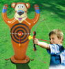 PVC Kids Garden Dart Game Set Inflatable Eco-Friendly Brown Orang Dart Game Set Toys